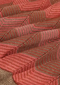 koraal summum trui boat neck sweater shimmering lurex knit