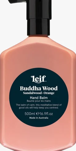 leif handverzorging buddha wood hand balm 500ml