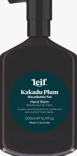 leif handverzorging kakadu plum hand balm 500ml