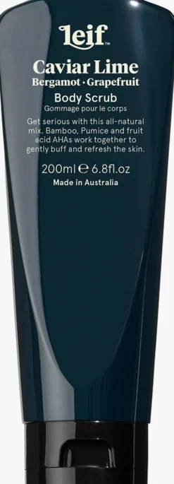 leif lichaamsverzorging caviar lime body scrub 200ml