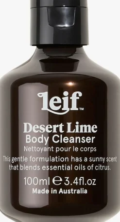 leif lichaamsverzorging desert lime body cleanser 100ml