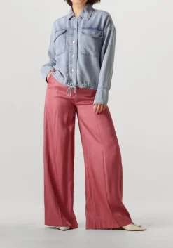 lichtblauwe aaiko spijkerjas karie tencel ten 549