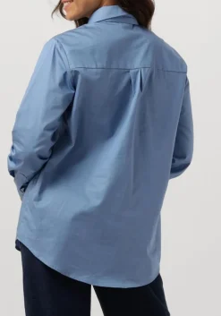 lichtblauwe access blouses d44-7003-420