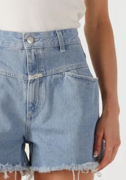 lichtblauwe closed shorts jocy x