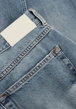 lichtblauwe closed straight leg jeans jonta