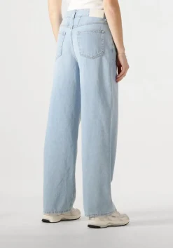 lichtblauwe closed wide jeans nikka jeans