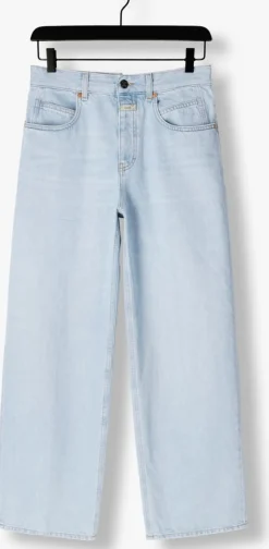 lichtblauwe closed wide jeans nikka jeans