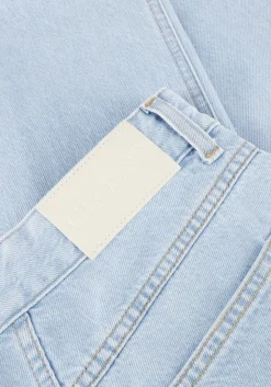 lichtblauwe closed wide jeans nikka jeans