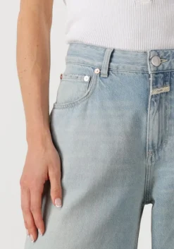 lichtblauwe closed wide jeans jazzie