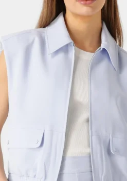 lichtblauwe dante6 gilet rowen waistcoat
