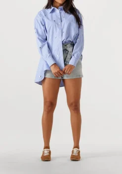 lichtblauwe dante6 shorts slater denim shorts
