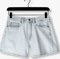 lichtblauwe drykorn shorts refer