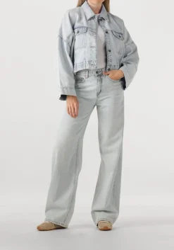 lichtblauwe drykorn spijkerjas holbrooks