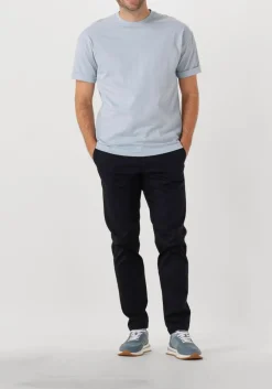 lichtblauwe drykorn t-shirt thilo 520198