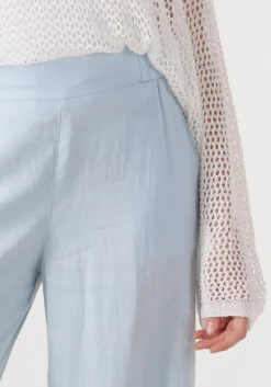 lichtblauwe fiveunits wijde broek lineafv 763