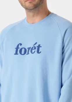 lichtblauwe forét sweater spruce sweatshirt