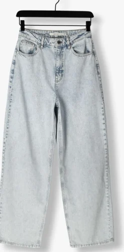 lichtblauwe gestuz wide jeans kailygz hw wide jeans