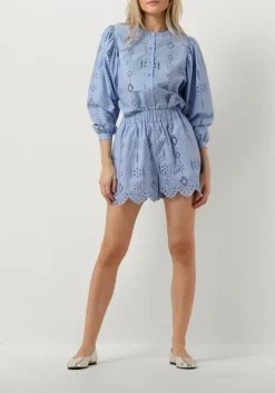 lichtblauwe ibana korte broek salia