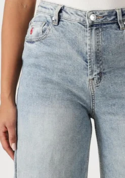 lichtblauwe janice wide jeans mason