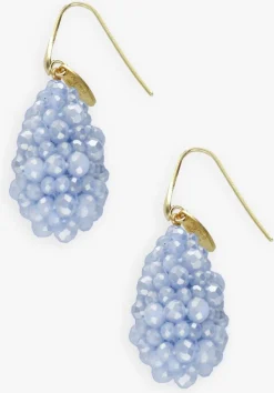 lichtblauwe lott. gioielli oorbellen cone xs