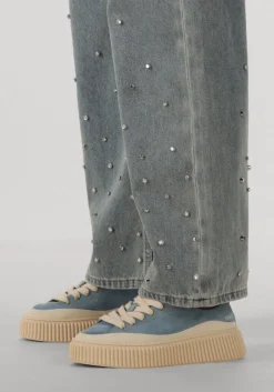 lichtblauwe rhun lage sneakers 3250 treble