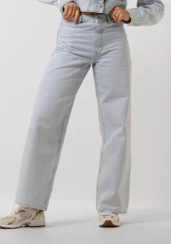 lichtblauwe second female wide jeans fira jeans