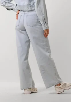 lichtblauwe second female wide jeans fira jeans