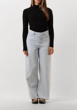 lichtblauwe second female wide jeans fira jeans