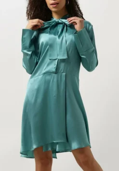 lichtblauwe semicouture mini jurk maya dress