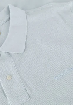 lichtblauwe woolrich polo classic american polo
