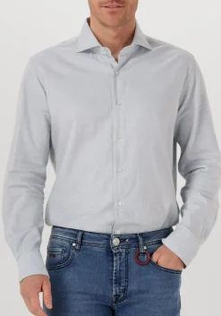 lichtblauwe xacus casual overhemd 91175 721ml