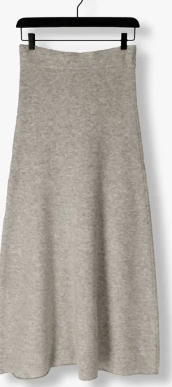 lichtgrijze aimee the label maxirok carlaa