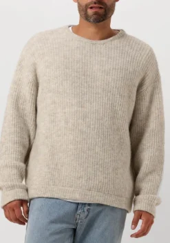 lichtgrijze american vintage trui east h