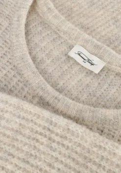 lichtgrijze american vintage trui east h
