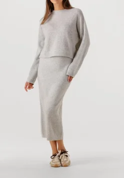 lichtgrijze american vintage trui raxow 2