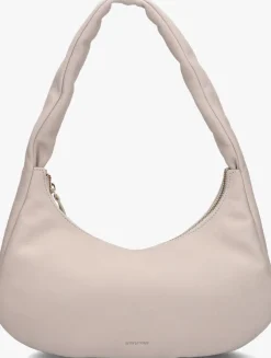 lichtgrijze anonymous copenhagen schoudertas shane grand pillow bag