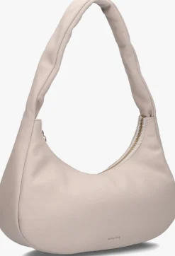 lichtgrijze anonymous copenhagen schoudertas shane grand pillow bag