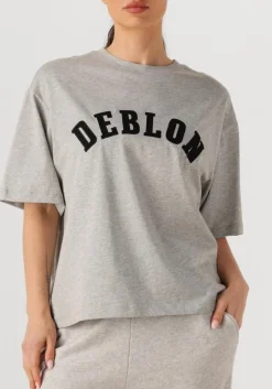 lichtgrijze deblon sports t-shirt lou t-shirt