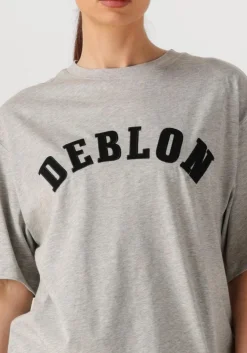 lichtgrijze deblon sports t-shirt lou t-shirt