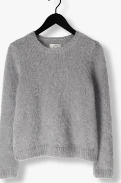 lichtgrijze des petits hauts trui chouky