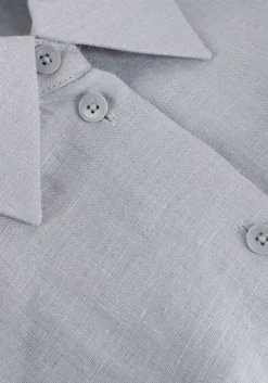 lichtgrijze drykorn maxi jurk dravena