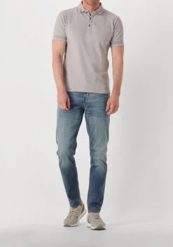 lichtgrijze genti polo polo 3 button ss j2001-1212