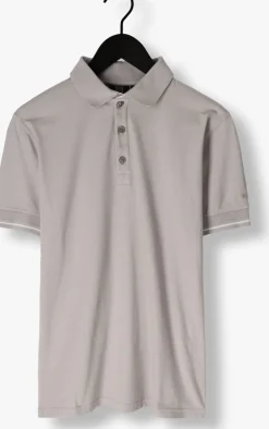 lichtgrijze genti polo polo 3 button ss j2001-1212
