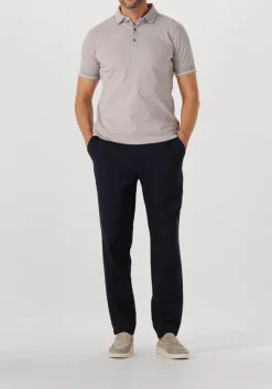 lichtgrijze genti polo polo 3 button ss j2001-1212