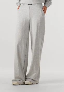 lichtgrijze haute l'amitié wijde broek mini curve loose tall pant