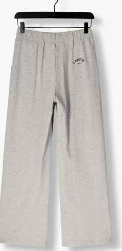 lichtgrijze haute l'amitié wijde broek mini curve loose tall pant