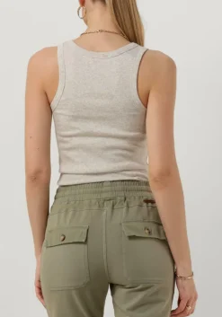 lichtgrijze knit-ted top ella