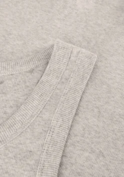 lichtgrijze knit-ted top ella