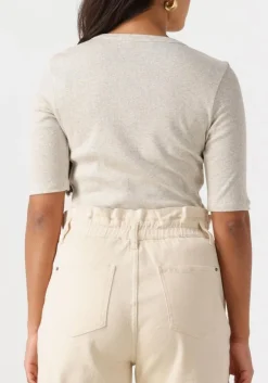 lichtgrijze knit-ted top eden