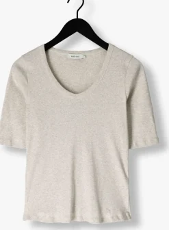 lichtgrijze knit-ted top eden